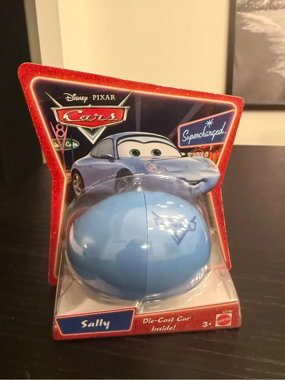 Pixar Cars Sally Diecast Toy Car Sally Easter Egg Sealed Unopened Flawed